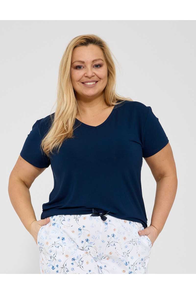 Piżama Cornette 878/349 Katherine Kr/R 3Xl-5Xl