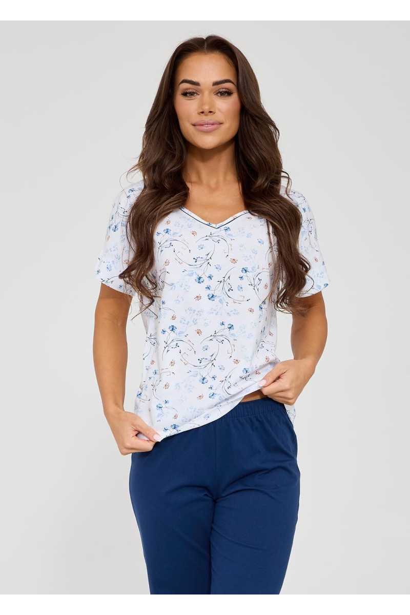 Piżama Cornette 876/346 Gianna Kr/R S-2Xl