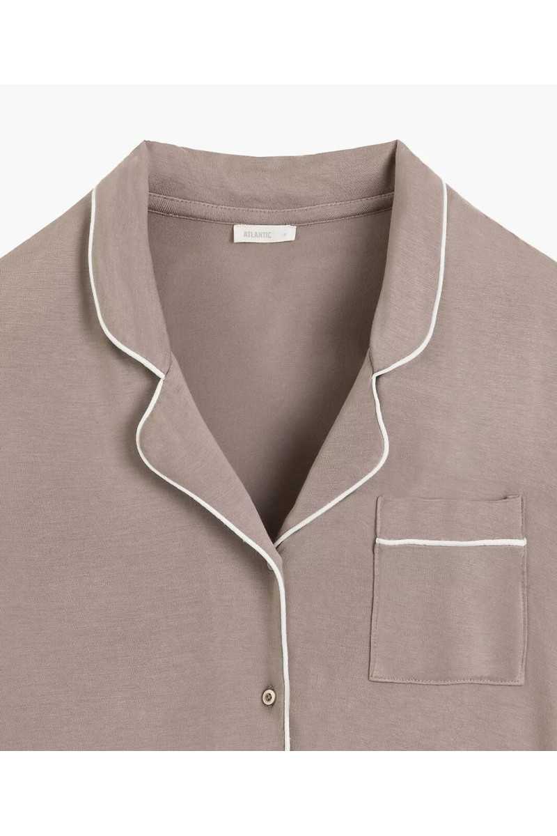 Piżama Atlantic Nlp-496 Kr/R S-2Xl Rozpinana