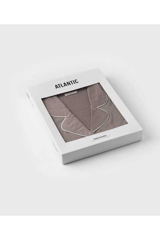 Piżama Atlantic Nlp-496 Kr/R S-2Xl Rozpinana
