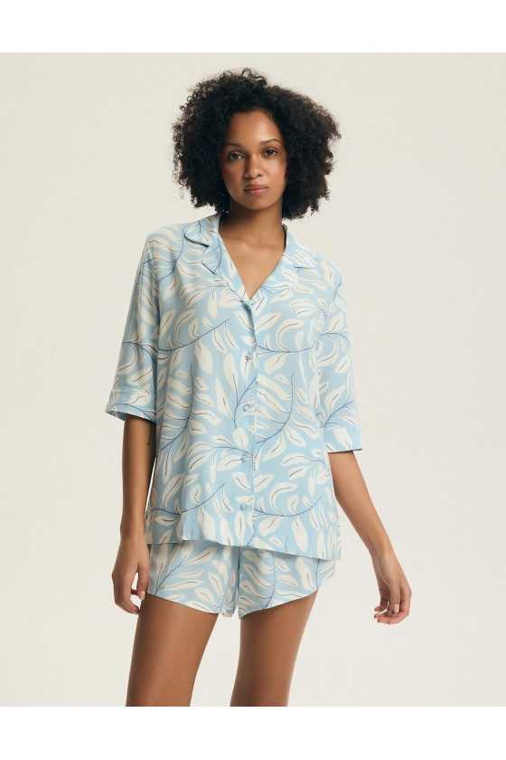 Piżama Henderson Ladies 44482 Estes Kr/R S-3Xl Rozpinana