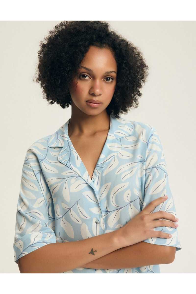 Piżama Henderson Ladies 44482 Estes Kr/R S-3Xl Rozpinana