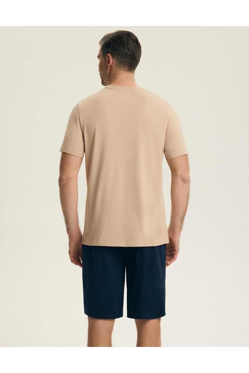 Piżama Henderson 44609 Pin Kr/R M-3Xl