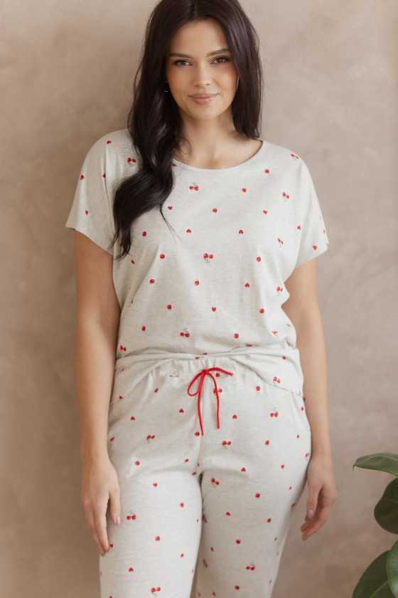 Piżama Taro 3545 Adele Kr/R S-Xl W26 Piżama Taro 3545 Adele Kr/R S-Xl W26
