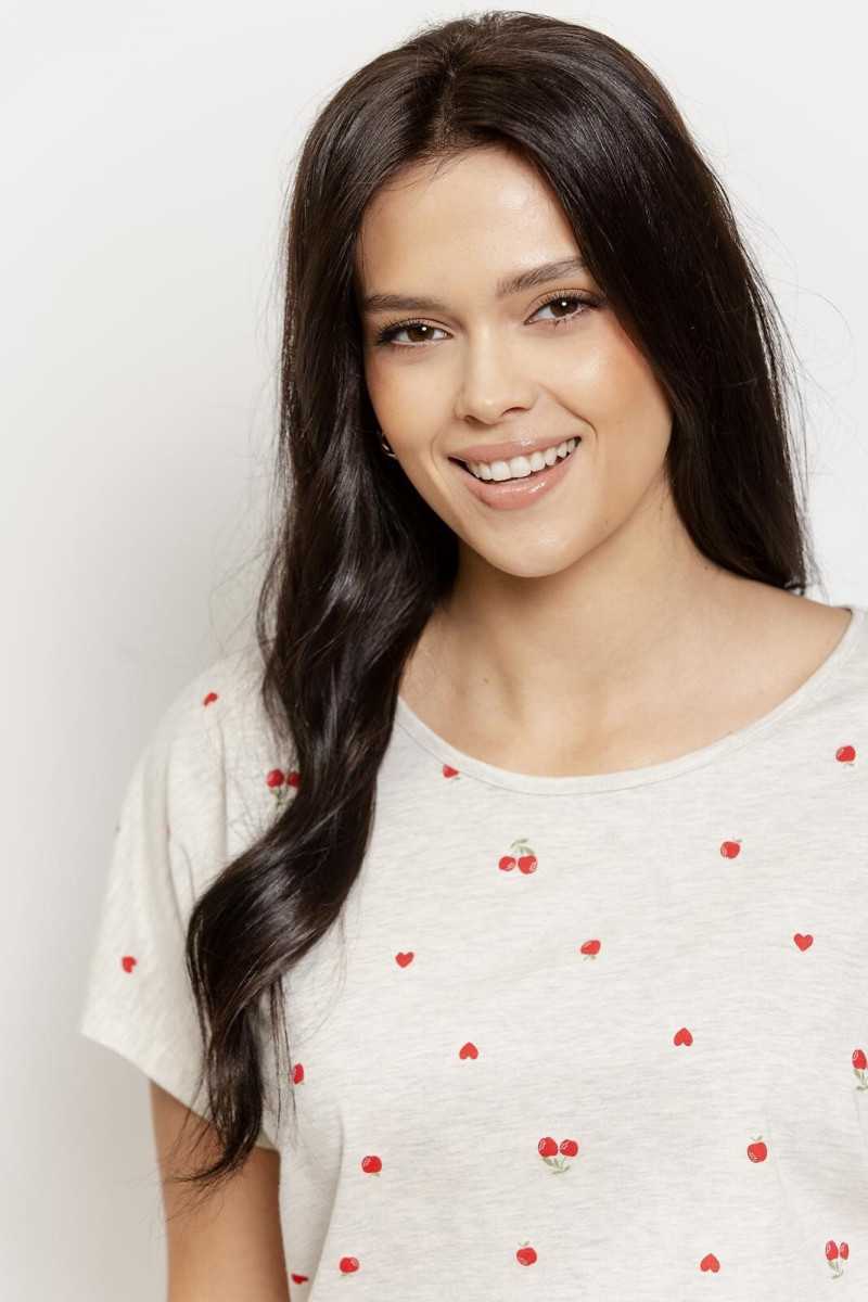 Piżama Taro 3545 Adele Kr/R S-Xl W26