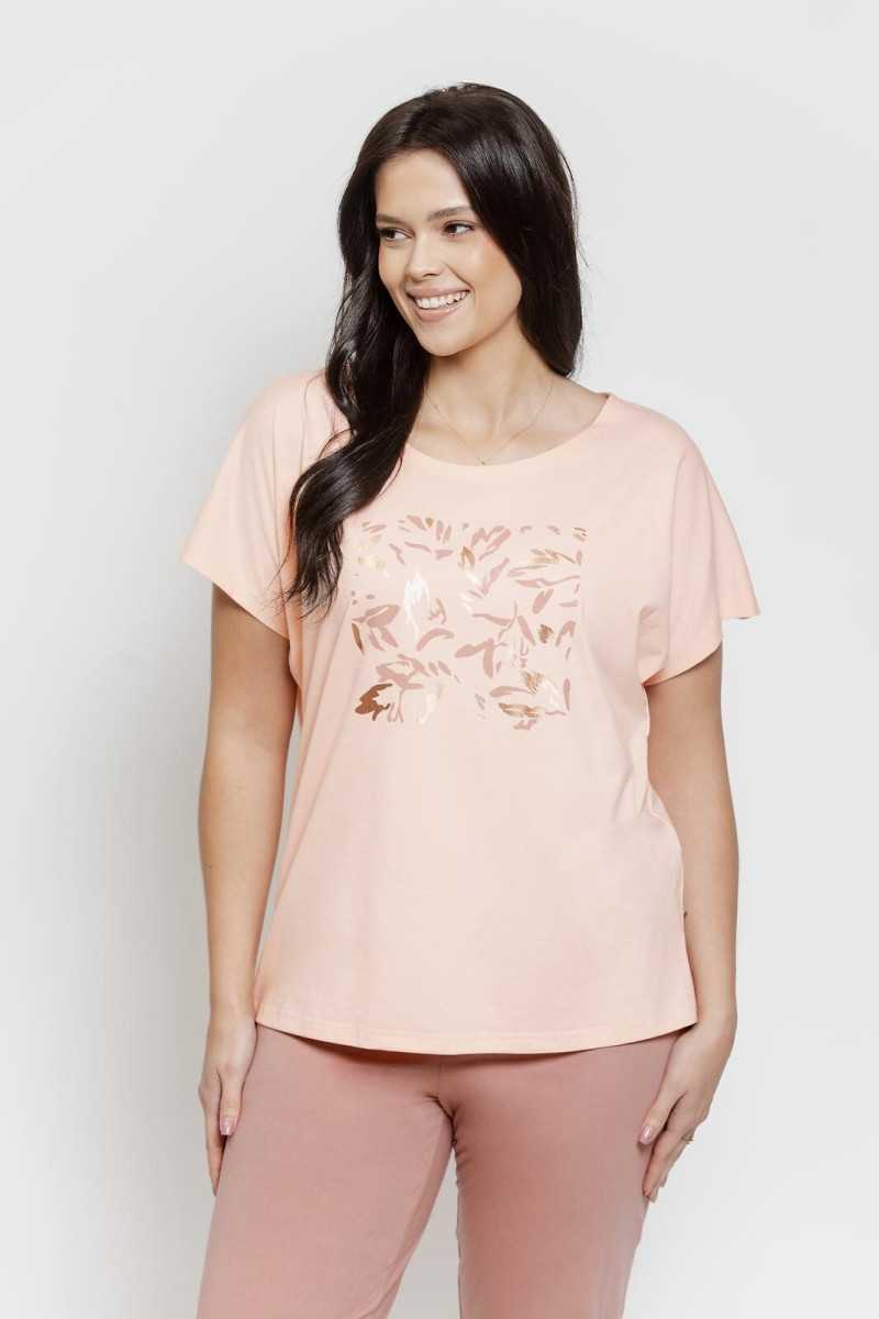 Piżama Taro 3570 Valentina Kr/R 2Xl-3Xl W26