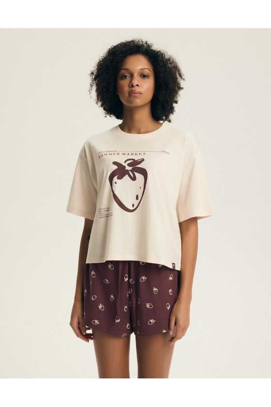 Piżama Henderson Ladies 44474 Evika Kr/R S-3Xl