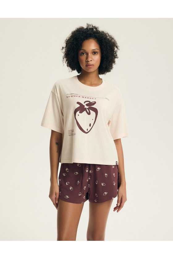 Piżama Henderson Ladies 44474 Evika Kr/R S-3Xl