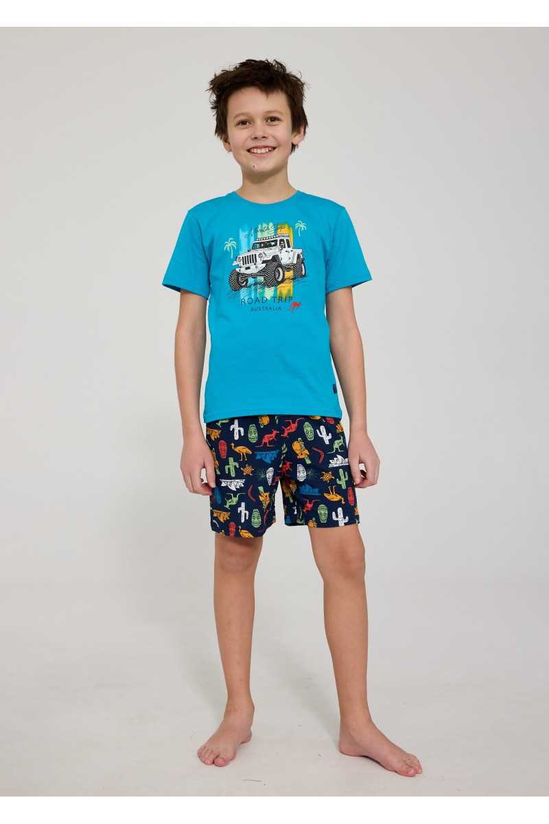 Piżama Cornette Young Boy 790/123 Road Trip Kr/R 134-164