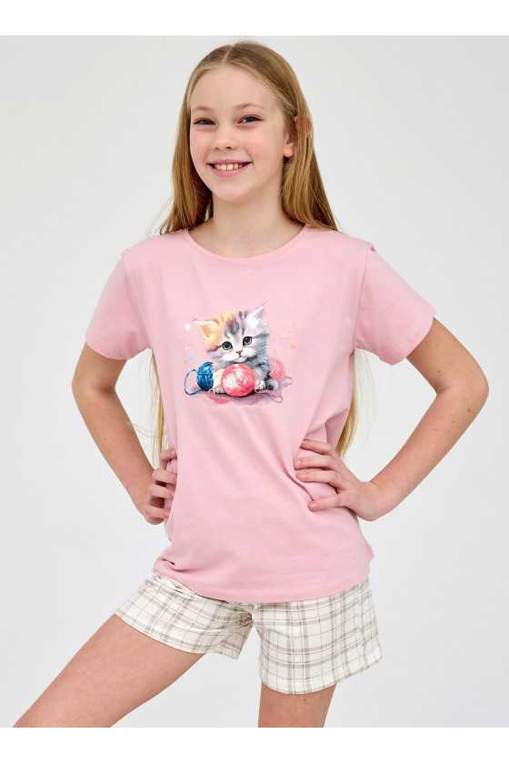 Piżama Cornette Young Girl 788/122 Kitty 2 Kr/R 134-164