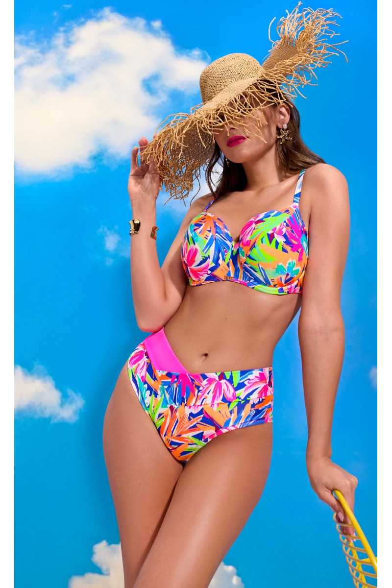 Figi Kąpielowe Ava Sf 243/15/B Brazyliany Tropical Splash S-3Xl