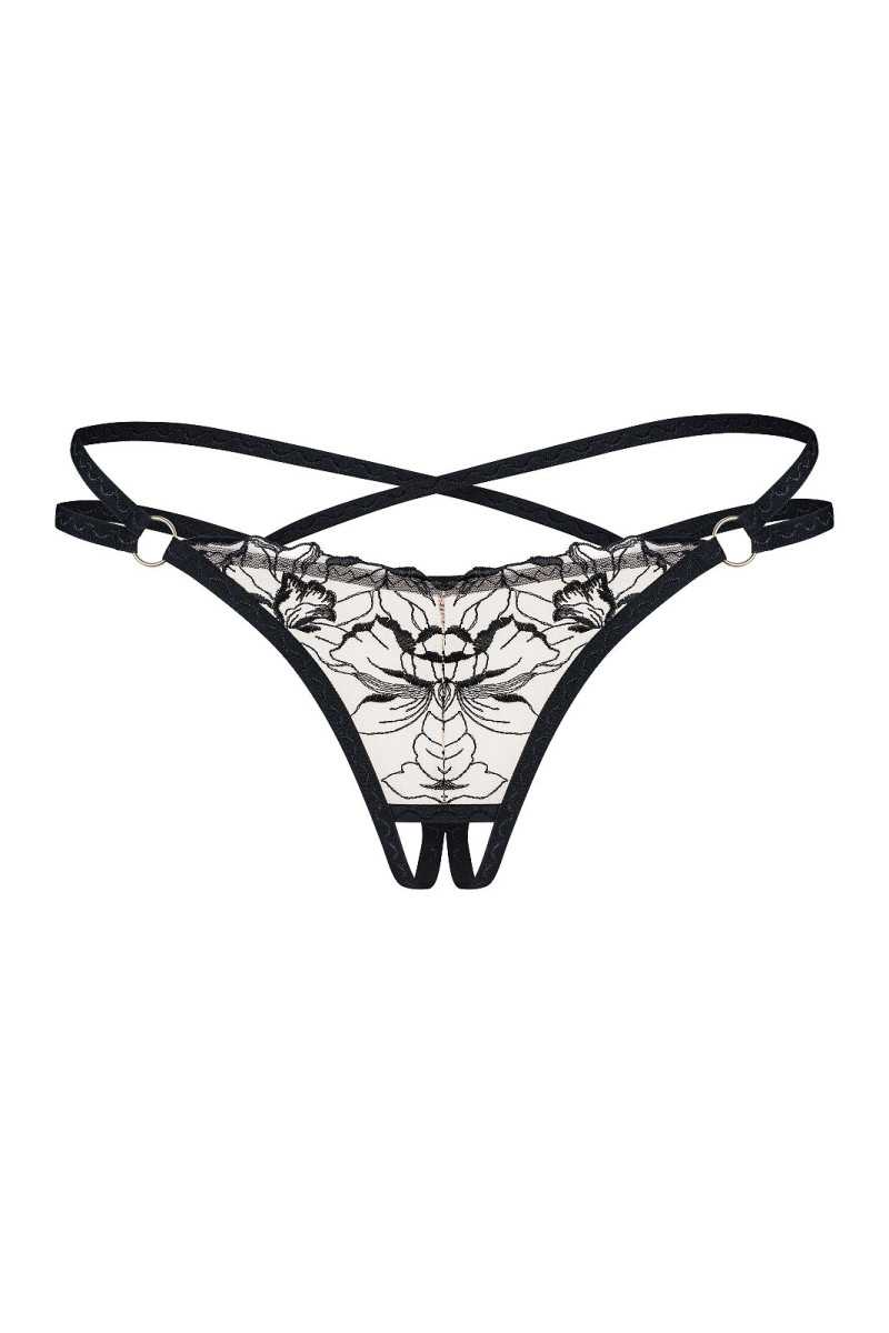 Stringi Obsessive Vila Blanes Crotchless Xs-2Xl