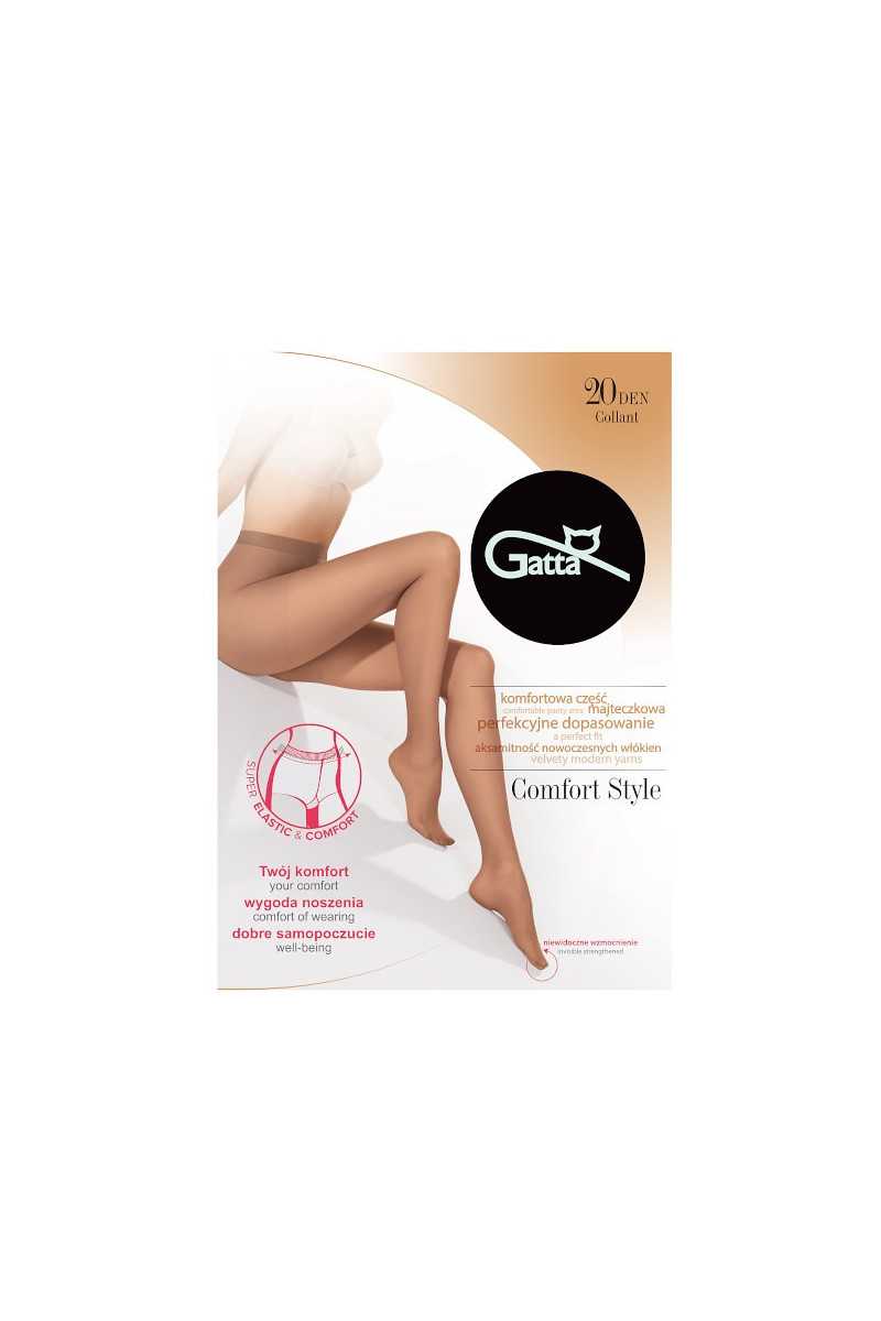 Rajstopy Gatta Comfort Style 20 Den 5-Xl