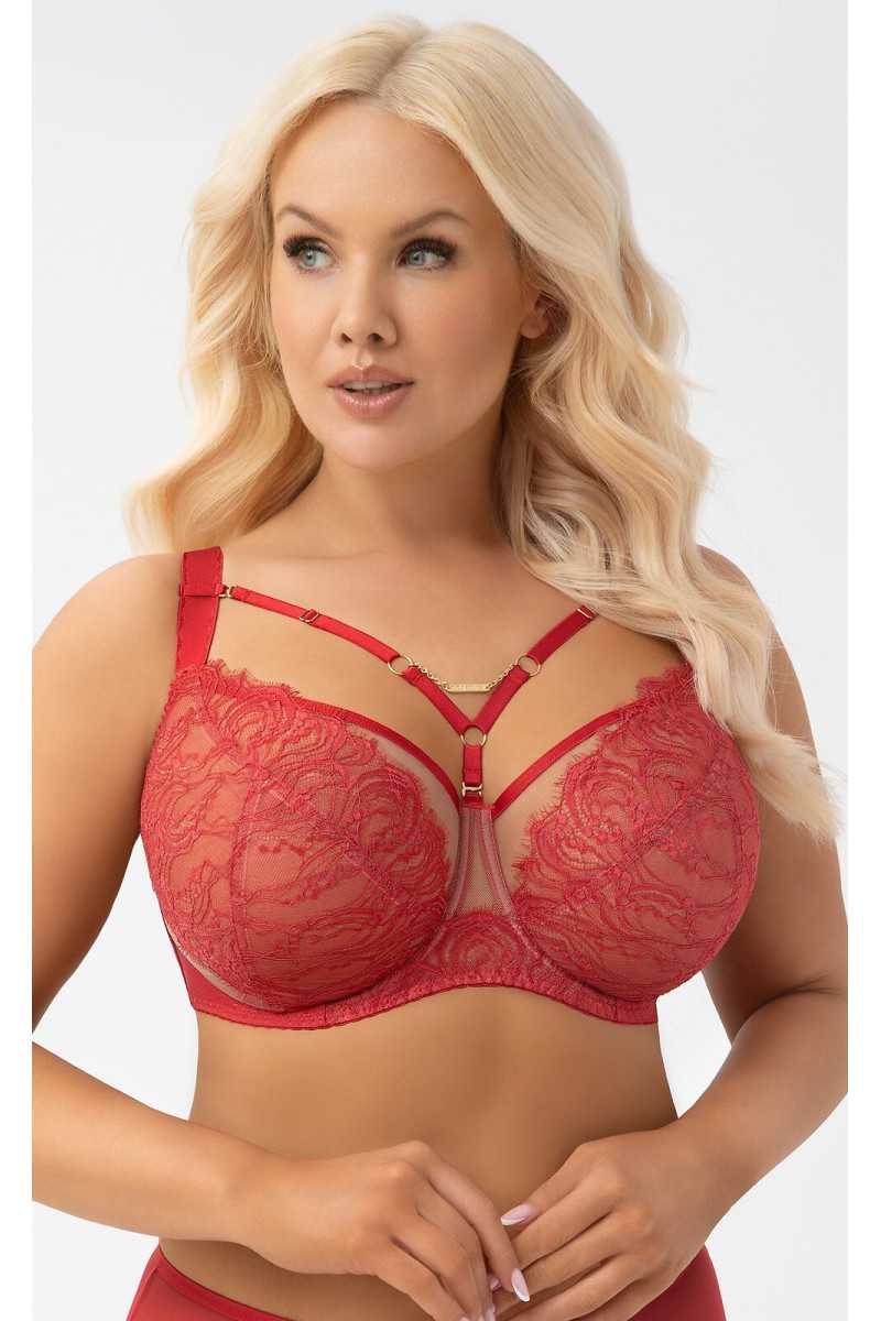 Biustonosz Soft Gorsenia G 008 Flavia Rudy