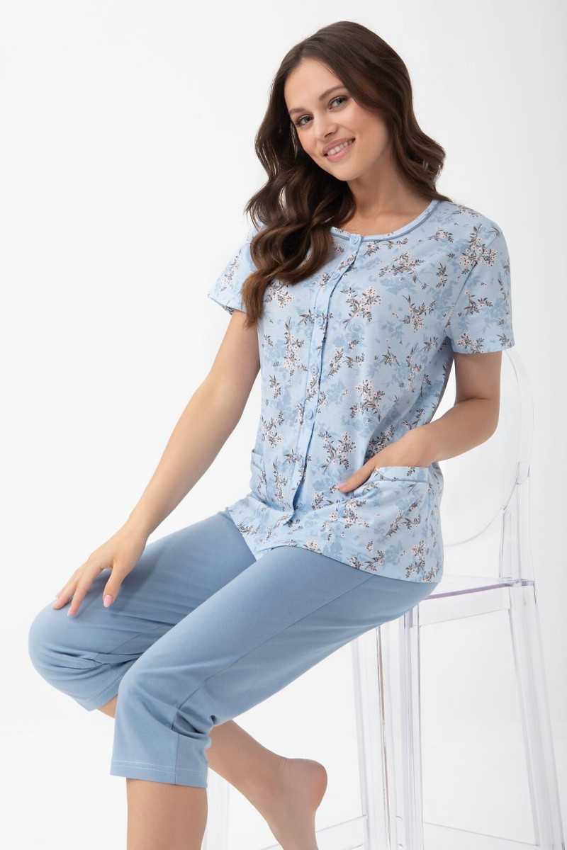 Piżama Luna 1304 Kr/R M-Xl L26 Rozpinana