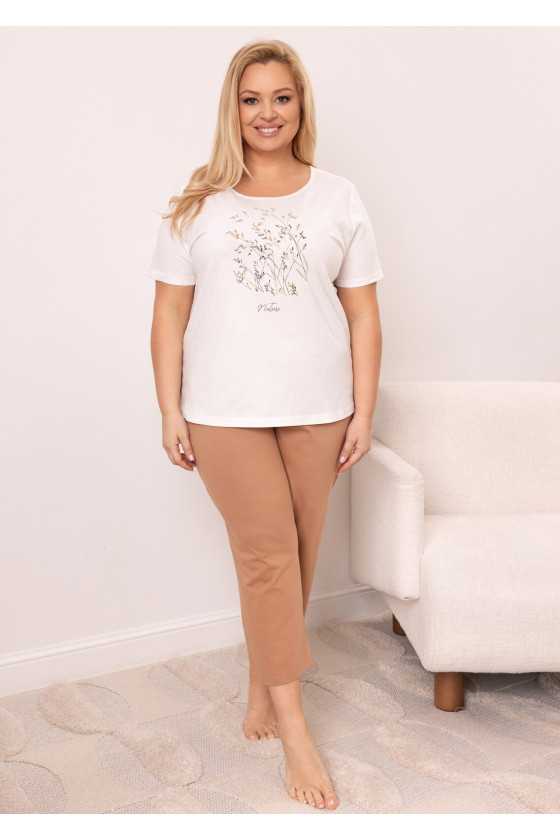 Piżama Regina 4009 Kr/R 2Xl-3Xl L26