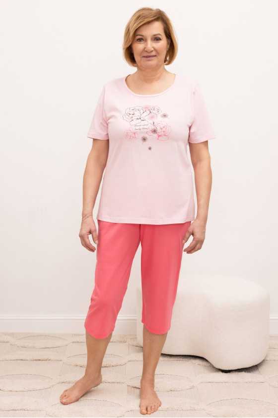 Piżama Regina 4007 Kr/R 2Xl-3Xl L26