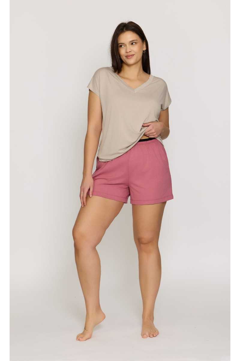 Spodenki Piżamowe Mefemi Mix&Match Mila Pdi1 Gładkie S-2Xl