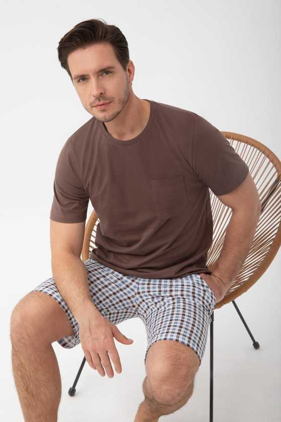 Piżama Luna 1601 Kr/R 2Xl-3Xl L26