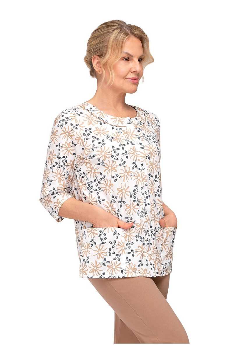 Piżama Martel Maria Ii 201 3/4 M-2Xl Damska Rozpinana