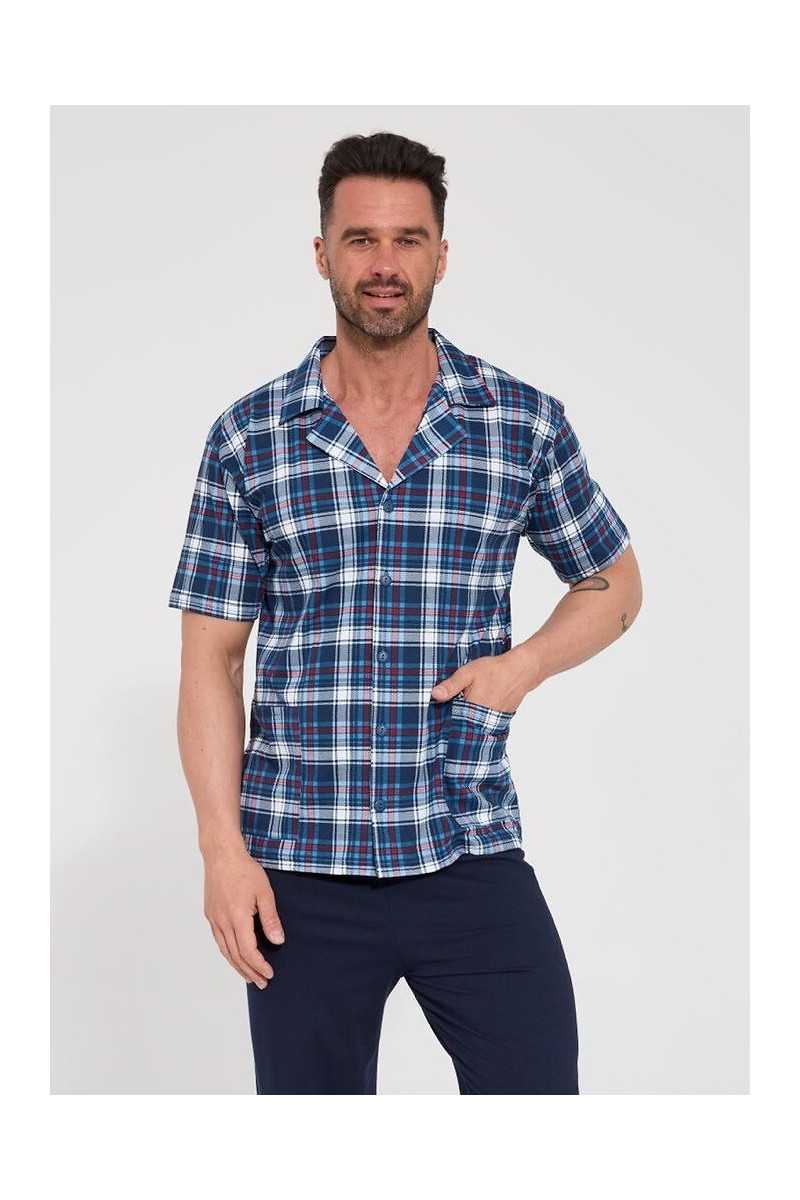 Piżama Cornette 318/62 Kr/R 3Xl-5Xl Rozpinana Męska