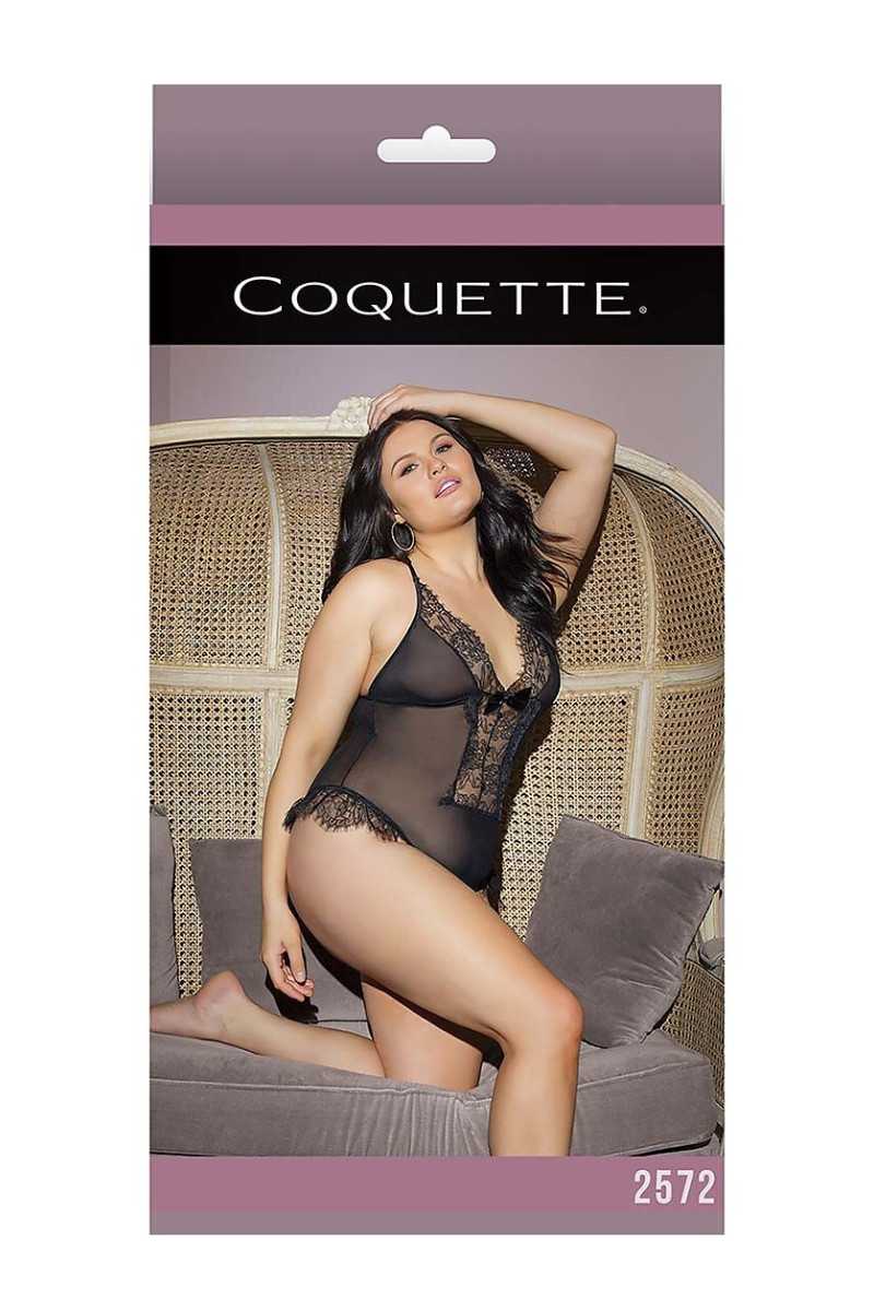 Body Coquette 2572 Transparent Crossless Lace Big
