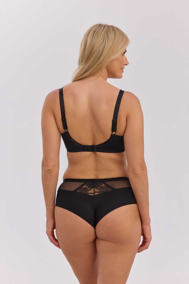 Biustonosz Semi Soft Gaia Bs 1358 Claire Czarny