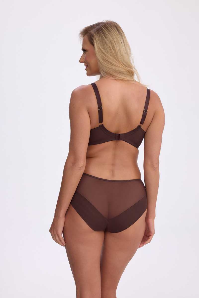 Biustonosz Soft Gaia Bs 010 Zelia Brązowy