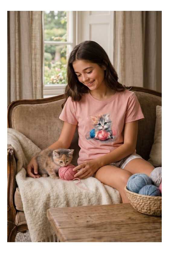 Piżama Cornette Young Girl 788/125 Kity 4 Kr/R 140-164