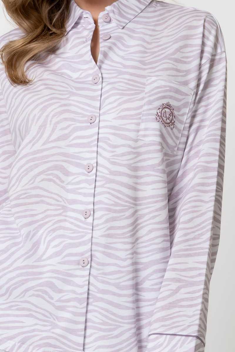 Piżama Leveza 1790 Penelopa Dł/R M-Xl Rozpinana