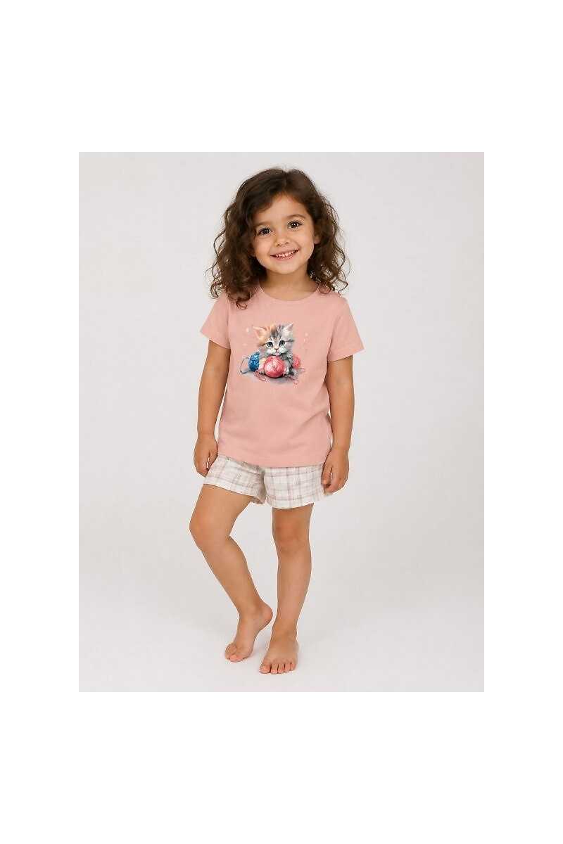 Piżama Cornette Kids Girl 787/125 Kity 4 Kr/R 98-128