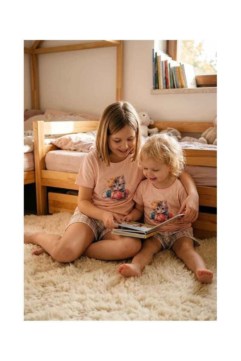 Piżama Cornette Kids Girl 787/125 Kity 4 Kr/R 98-128