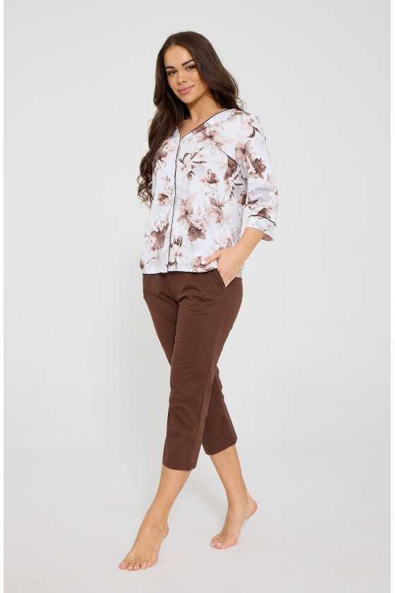 Piżama Cornette 162/498 Simone 3/4 3Xl-5Xl