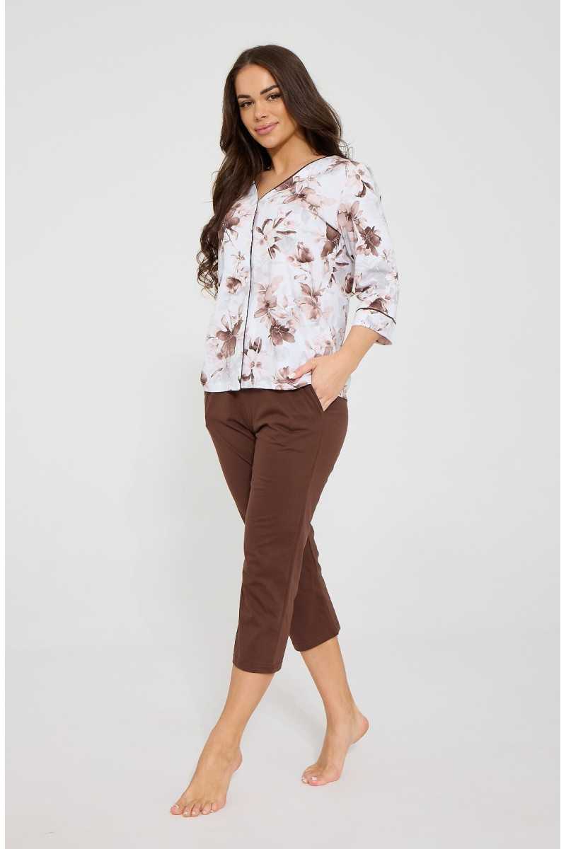 Piżama Cornette 162/498 Simone 3/4 3Xl-5Xl