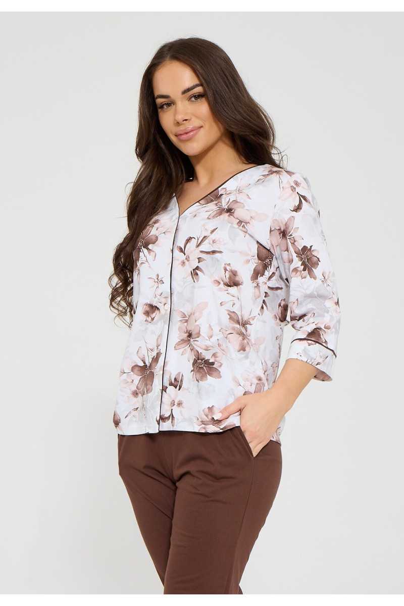 Piżama Cornette 162/498 Simone 3/4 3Xl-5Xl