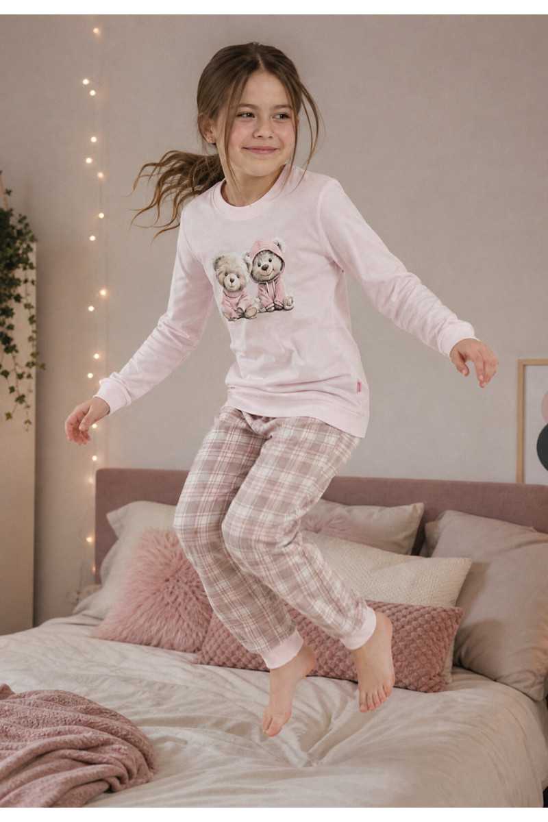 Piżama Cornette Young Girl 592/202 Be My Friend Dł/R 134-164