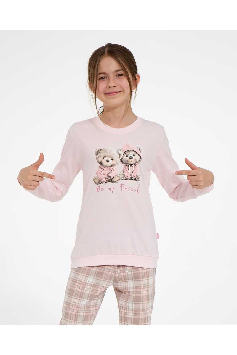 Piżama Cornette Young Girl 592/202 Be My Friend Dł/R 134-164
