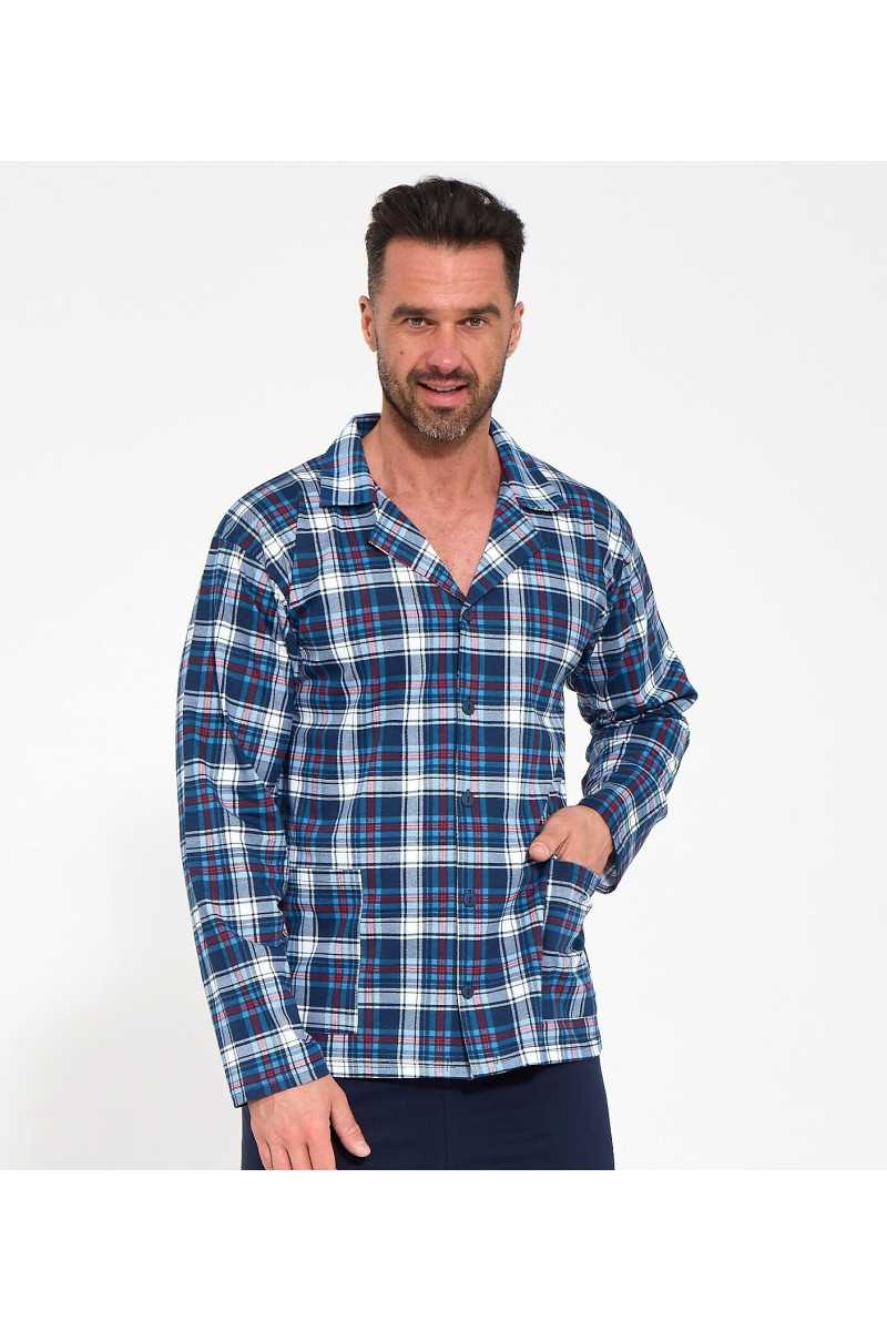 Piżama Cornette 114/86 Dł/R 3Xl-5Xl Rozpinana