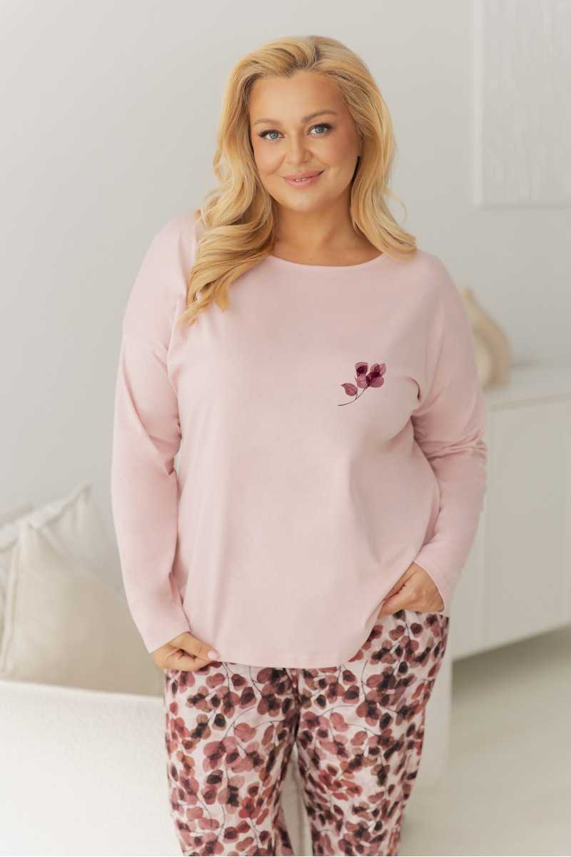 Piżama Taro 3653 Ardenia Dł/R 2Xl-3Xl Z26
