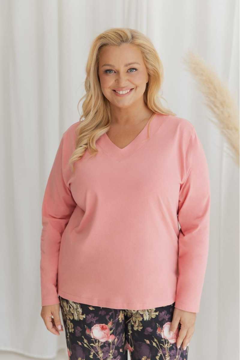 Piżama Taro 3654 Maribel Dł/R 2Xl-3Xl Z26