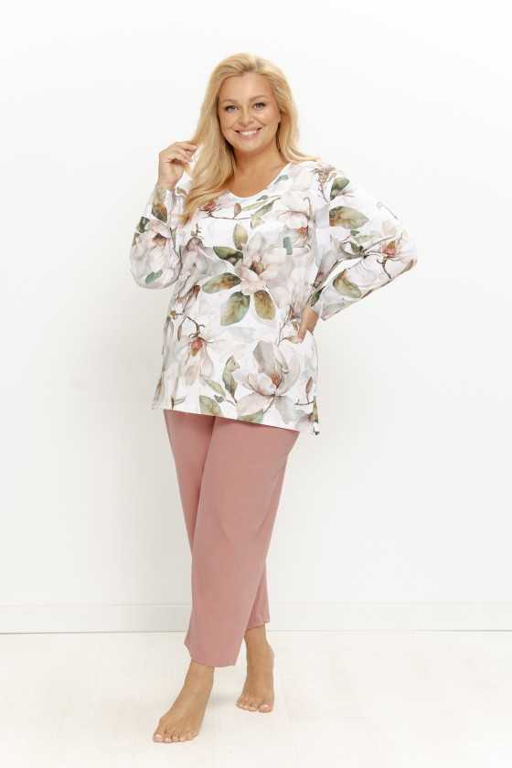 Piżama Taro 3652 Denisa Dł/R 2Xl-4Xl Z26