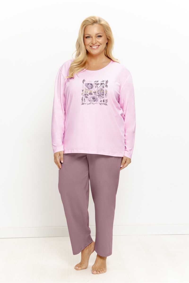 Piżama Taro 3657 Solene Dł/R 2Xl-4Xl Z26
