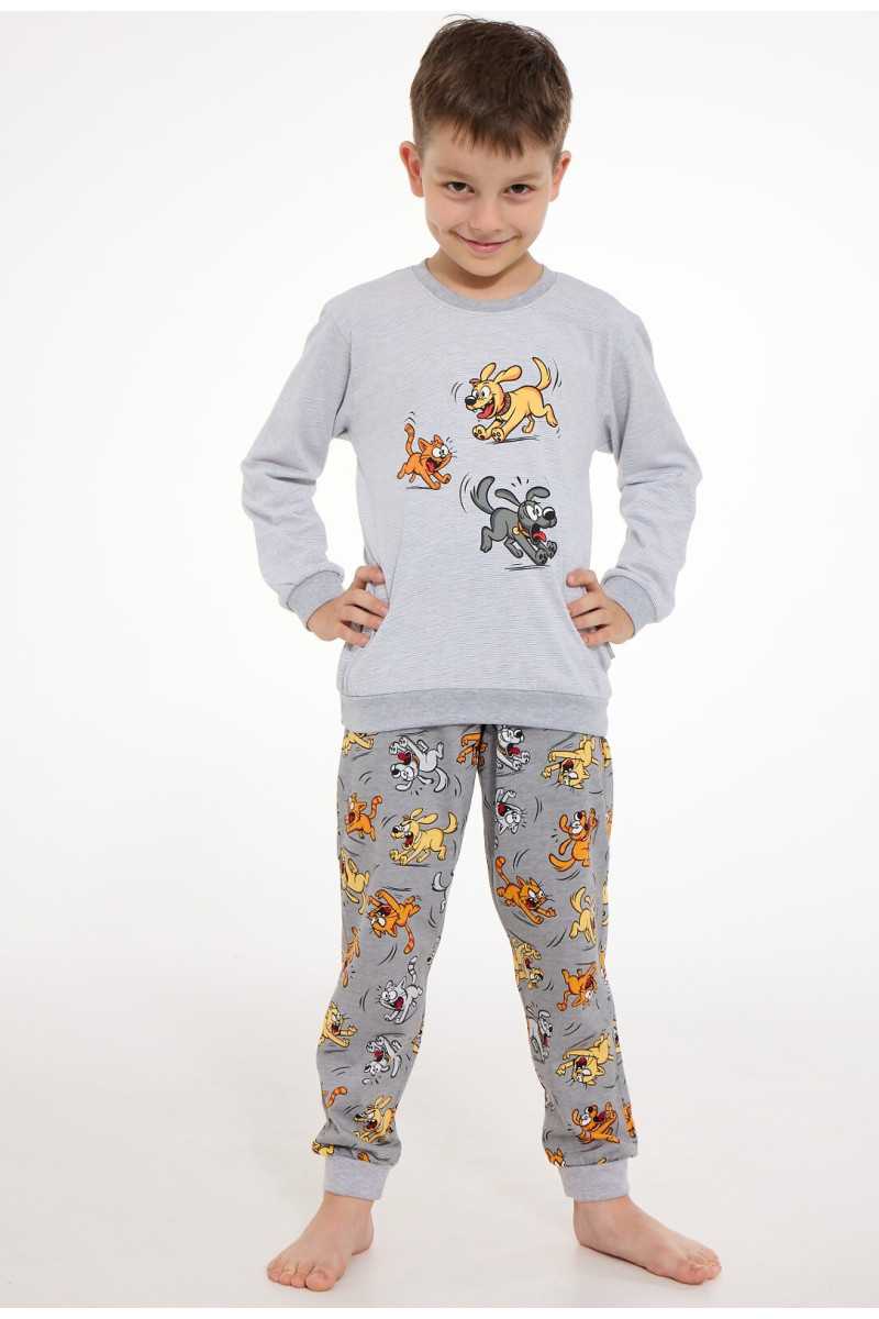 Piżama Cornette Kids Boy 593/190 Fun Dł/R 98-128