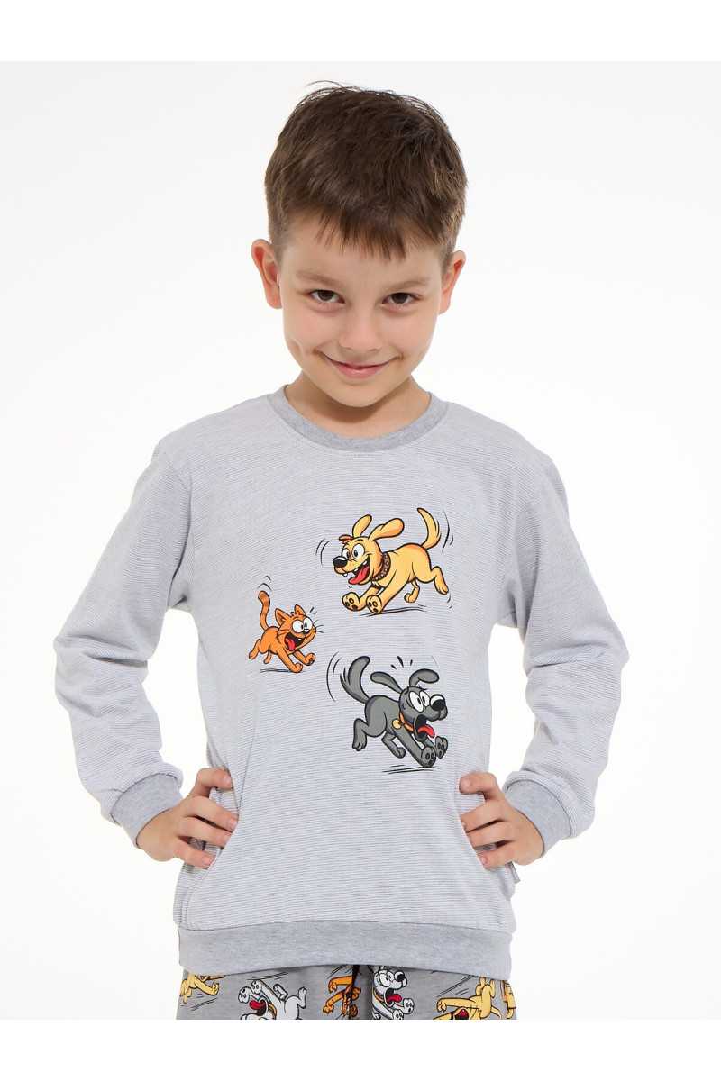 Piżama Cornette Kids Boy 593/190 Fun Dł/R 98-128