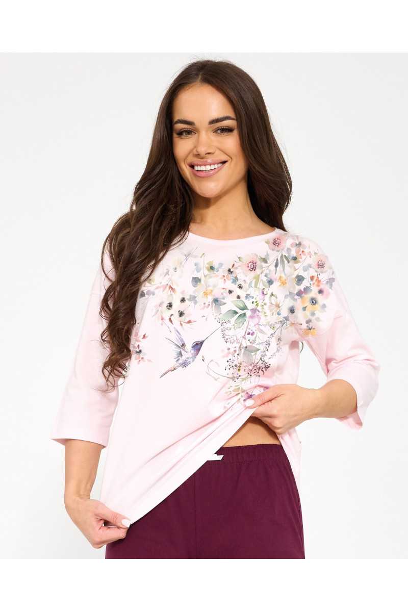 Piżama Cornette 1105/497 Floris 2 3/4 S-2Xl