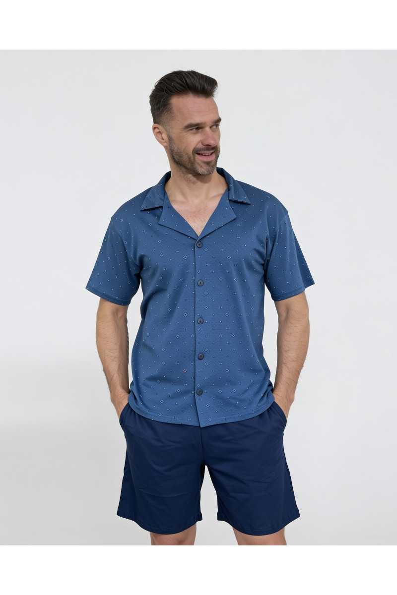Piżama Cornette 2000/01 Kr/R 3Xl-5Xl Rozpinana