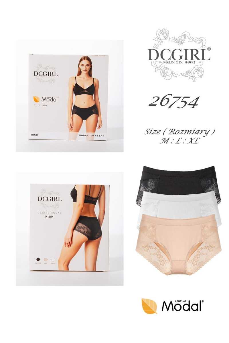 Figi Dc Girl 26754 A2 Pudełko M-Xl Figi Dc Girl 26754 A2 Pudełko M-Xl