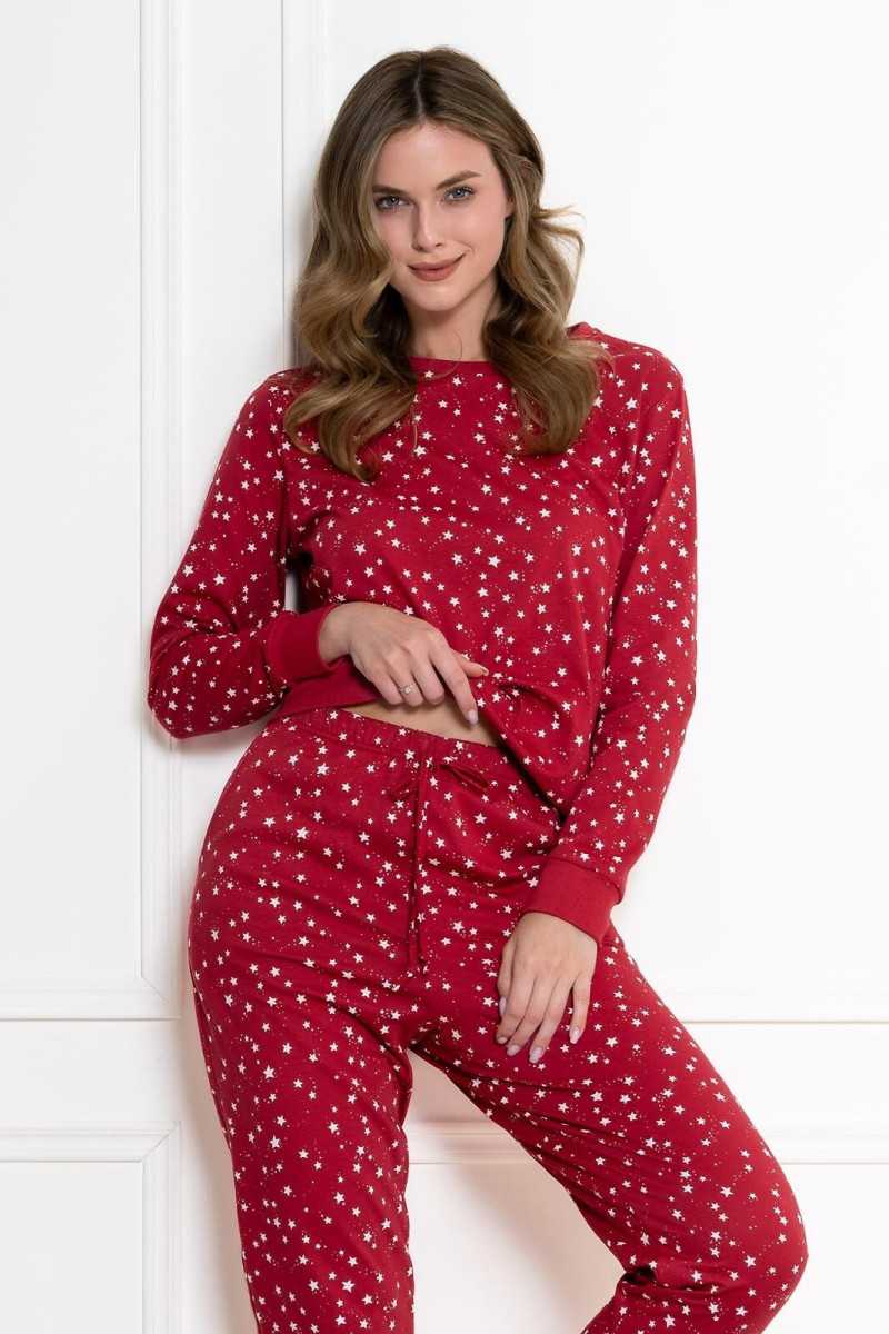 Piżama Leveza 1802 Rawen Dł/R S-Xl