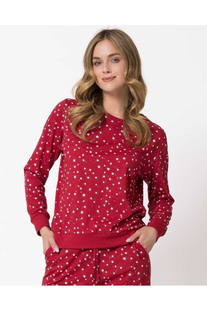 Piżama Leveza 1802 Rawen Dł/R S-Xl