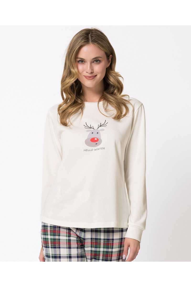 Piżama Leveza 1806 Weronika Dł/R S-Xl